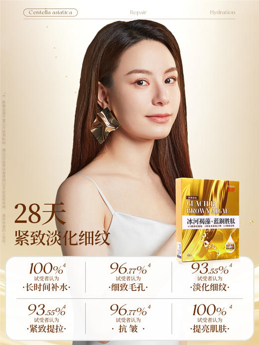 【森田药妆】冰河褐藻 系列面膜组合（30g*4片*2盒） 商品图1