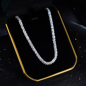 子佩集S925银【清辉静染】项链【M263-2】2408