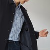 柒牌风衣外套男2024秋季新款商务休闲暗格纹休闲百搭男士翻领夹克	127K70360 商品缩略图2