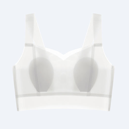 【超薄超透气面膜衣】大码超薄兔耳朵无痕内衣女大胸显小胸罩收副乳防下垂凉感舒适文胸，贴身穿着不会有任何的不适感，这个夏日有TA就够啦~ry 商品图5