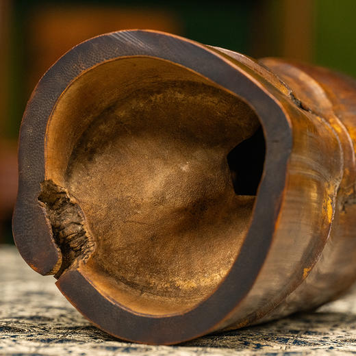 清 竹雕笔插 商品图3