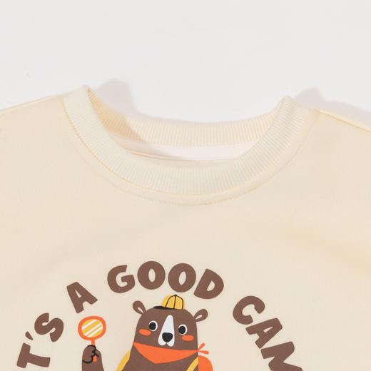 贝贝怡童装儿童卫衣套装两件春秋2024新款男童休闲长裤洋气秋装ZB3DT074 商品图7