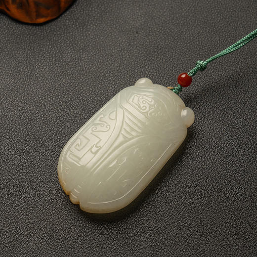 清 玉雕金蝉挂件 商品图4