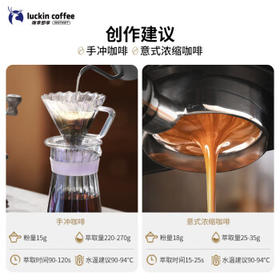 瑞幸咖啡咖啡豆 SOE耶加雪菲咖啡豆250克/袋 中烘门店同源小黑杯精品生豆