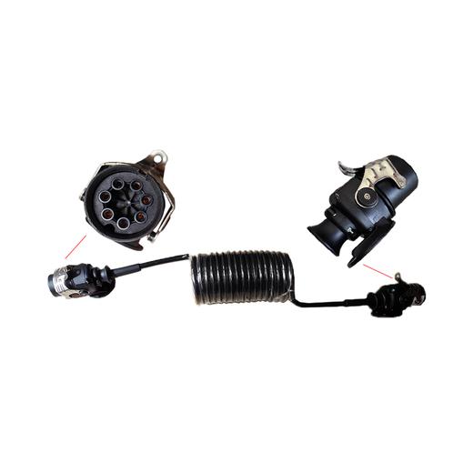 挂车EBS螺旋电缆线5.5米螺旋电源线SBX-EBSLXX5.5包邮 商品图0