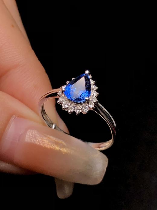 1.13ct 蓝宝石戒指 商品图1