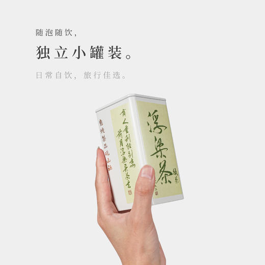 【观山社】浮梁绿茶80g 商品图3