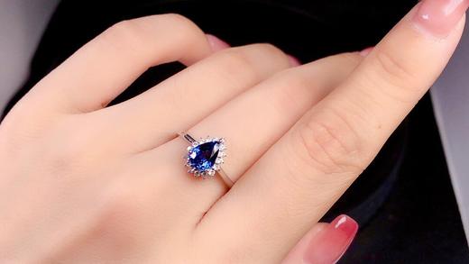 1.13ct 蓝宝石戒指 商品图3