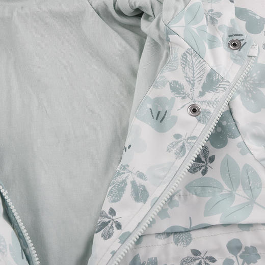 棉果果秋季新品女童加绒加厚防风保暖休闲冲锋衣外套连帽风衣M322100324426 商品图4