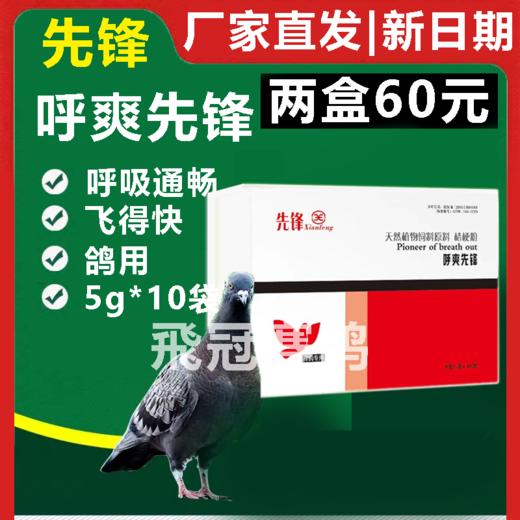 【呼爽先锋】粉5g×10袋，祛痰/呼吸道/微浆菌（先锋） 商品图0