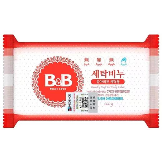 B&B幼儿洗衣皂洋槐香200g비앤비 세탁비누 아카시아 아로마테라피 商品图0