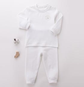 拉比-内衣类（常年）H4长绒棉肩开服套装白色(PH)