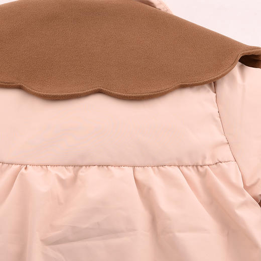 棉果果秋季新品女童秋冬轻羽绒保暖大翻领轻薄羽绒服M322102924430 商品图4