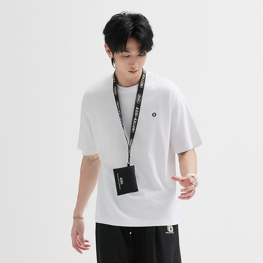 【断码清仓】HX 夏季圆领短袖T恤S102423546101/02/03 商品图0