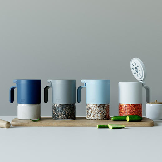 zuutii调料罐厨房家用盐罐调味罐盐味精收纳盒调料盒 商品图2