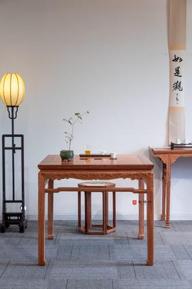 红桥红  家具严选  缅甸花梨(大果紫檀）  【空间搭配 】