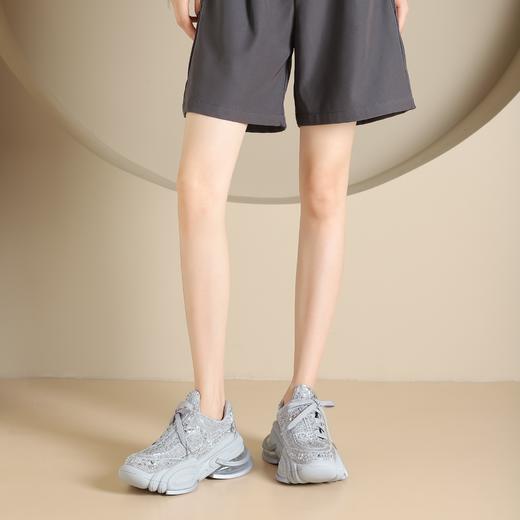 westory2024年秋季新款超轻厚底系带舒适透气老爹鞋W24CM75181 商品图6