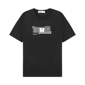 【断码清仓】HX 夏季圆领短袖T恤S102423302101/02