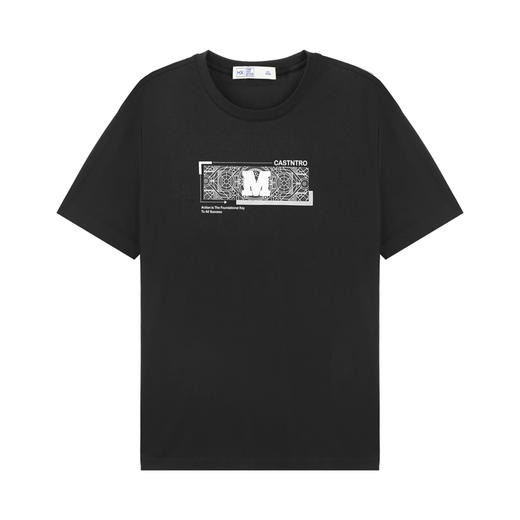 【断码清仓】HX 夏季圆领短袖T恤S102423302101/02 商品图0