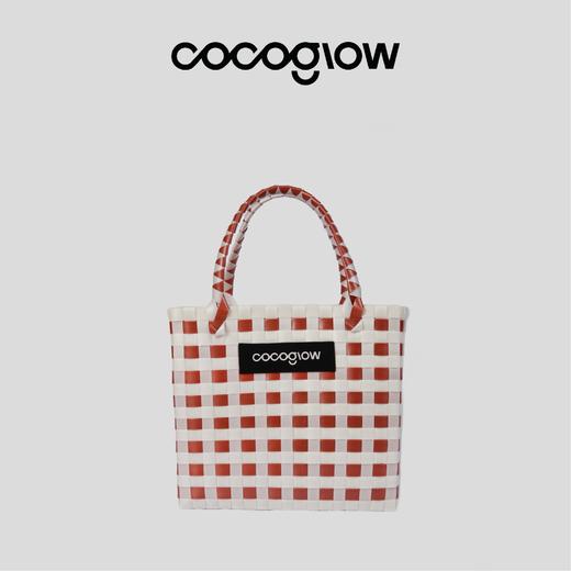 cocoglow·MARKET__集市女士手提包手工工艺编织菜篮子中号 商品图0