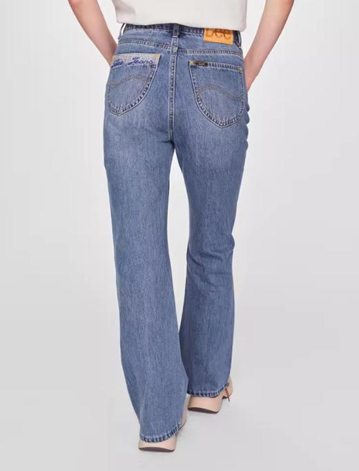LEE新品427高腰喇叭中浅蓝女牛仔裤潮LWB100427101291 商品图1
