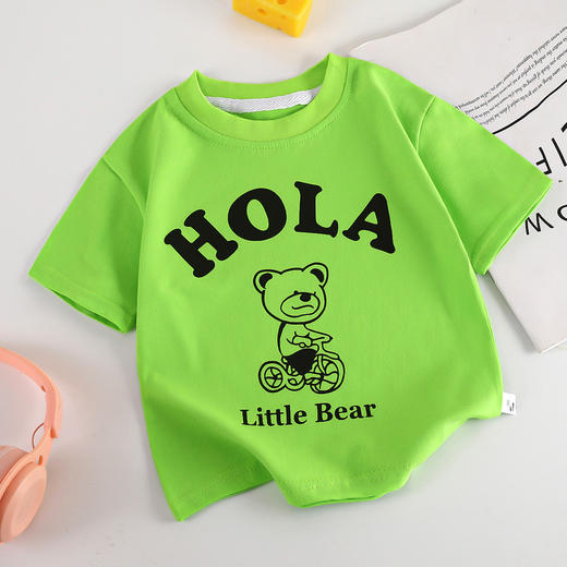 【萌趣可爱，清凉一夏】儿童短袖夏季新款 男童T恤韩版 女童半袖单件 宝宝上衣童装T恤短袖-QQ 商品图1