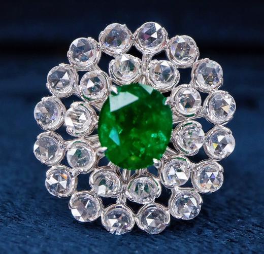 1.35ct 祖母绿戒指 商品图0