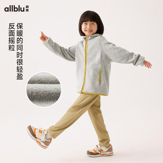 【毛织绒】幼岚童装连帽外套防风轻盈保暖24秋新款儿童男女童外套 商品图2