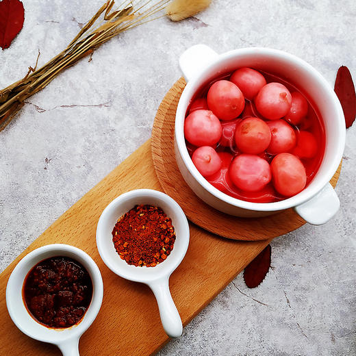 老二孃手工泡樱桃小萝卜 350g/瓶 商品图2