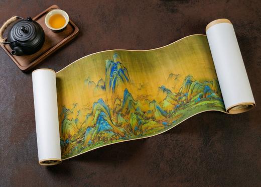 《千里江山图》2024匠心典藏版 千古美学之作，27道严苛调色，全手工制作 商品图4