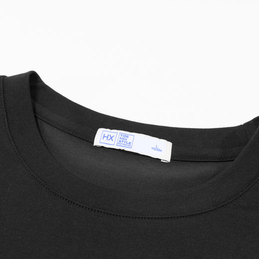 【断码清仓】HX 夏季圆领短袖T恤S102423302101/02 商品图4