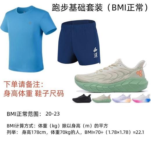 跑步套装 运动套装 户外运动 慢跑 骑行越野运动搭配 商品图2
