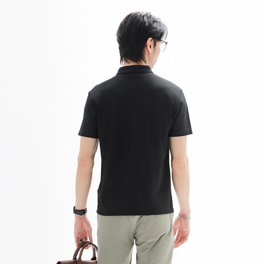 【新品上新】HX 春夏季休闲翻领短袖T恤Y102420161101/02/03POLO杉 商品图1