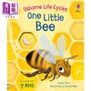 【中商原版】一只小蜜蜂 One Little Bee 英文原版 儿童纸板绘本 纸板书 亲子科普故事知识图画书 进口低幼童书 3-6岁幼儿读物 商品缩略图0