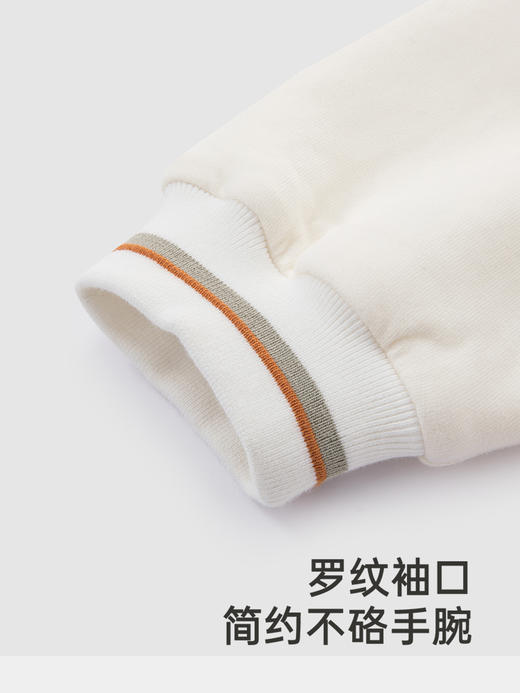 英氏儿童外套春秋款夹克男童秋装2024新款宝宝棒球服YRWUJ3Q557A 商品图3