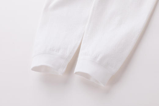 拉比-内衣类（常年）H4长绒棉肩开服套装白色(PH) 商品图9