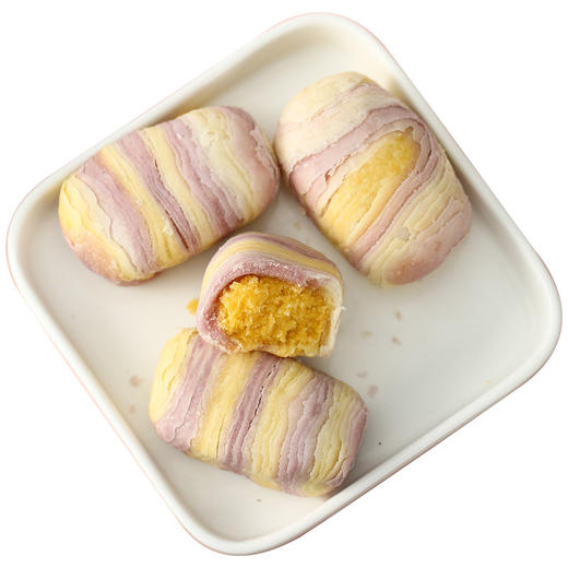 【香在嘴里！手工彩虹酥】手工制作椰蓉点心，酥香外皮 软糯内陷 口感清甜美味！  儿童中老年健身代餐用休闲零食品Y 商品图4