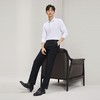 【金属质感条纹】柒牌男装西裤男2025秋季新款商务休闲中腰直筒裤	127H71740 商品缩略图3
