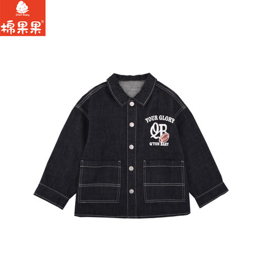 棉果果秋季新品男童春秋款牛仔外套M312100224467 商品图1