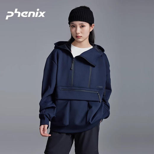 phenix URBAN系列 抓绒衣男女秋冬保温保暖防风抓绒衫PC952KT11 商品图1