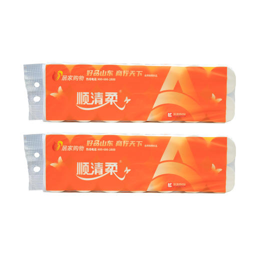 体育休闲频道专享---山东好品顺清柔卷纸家庭特惠组 商品图0