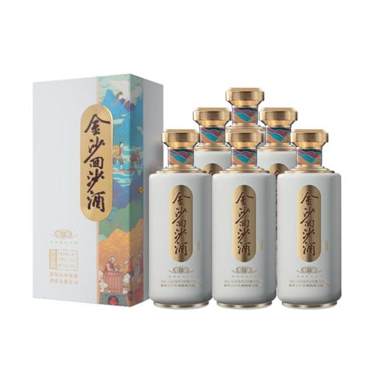 金沙回沙 回味  酱香型 53度  500ml*6瓶 商品图1