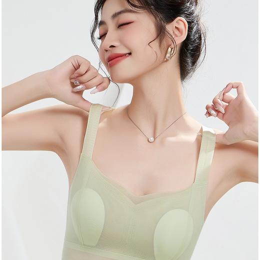 【超薄超透气面膜衣】大码超薄兔耳朵无痕内衣女大胸显小胸罩收副乳防下垂凉感舒适文胸，贴身穿着不会有任何的不适感，这个夏日有TA就够啦~ry 商品图3