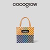 cocoglow·汽水系列女士手提包手工工艺编织菜篮子新品中号 商品缩略图1