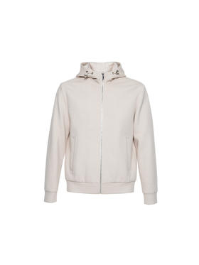 callisto乐行系列米色棉混纺外套