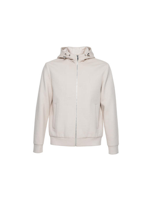 callisto乐行系列米色棉混纺外套 商品图0