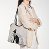 大英博物馆 盖亚·安德森猫系列 通勤托特包单肩包-灰色 商品缩略图2