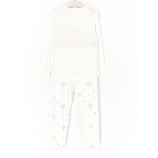 【春上新】8楼爱慕儿童Aimer Kids女孩2件装-奶皮艾莎非凡之旅保暖套装AK174G111，吊牌价660元 商品图1