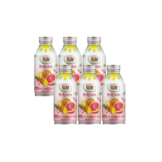 都乐 阳光MIX气泡果汁400ml*6瓶 商品图0