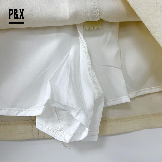 P&X设计师女装夏季显瘦时尚气质A字简约半身裙 824207670 杏色 商品图4